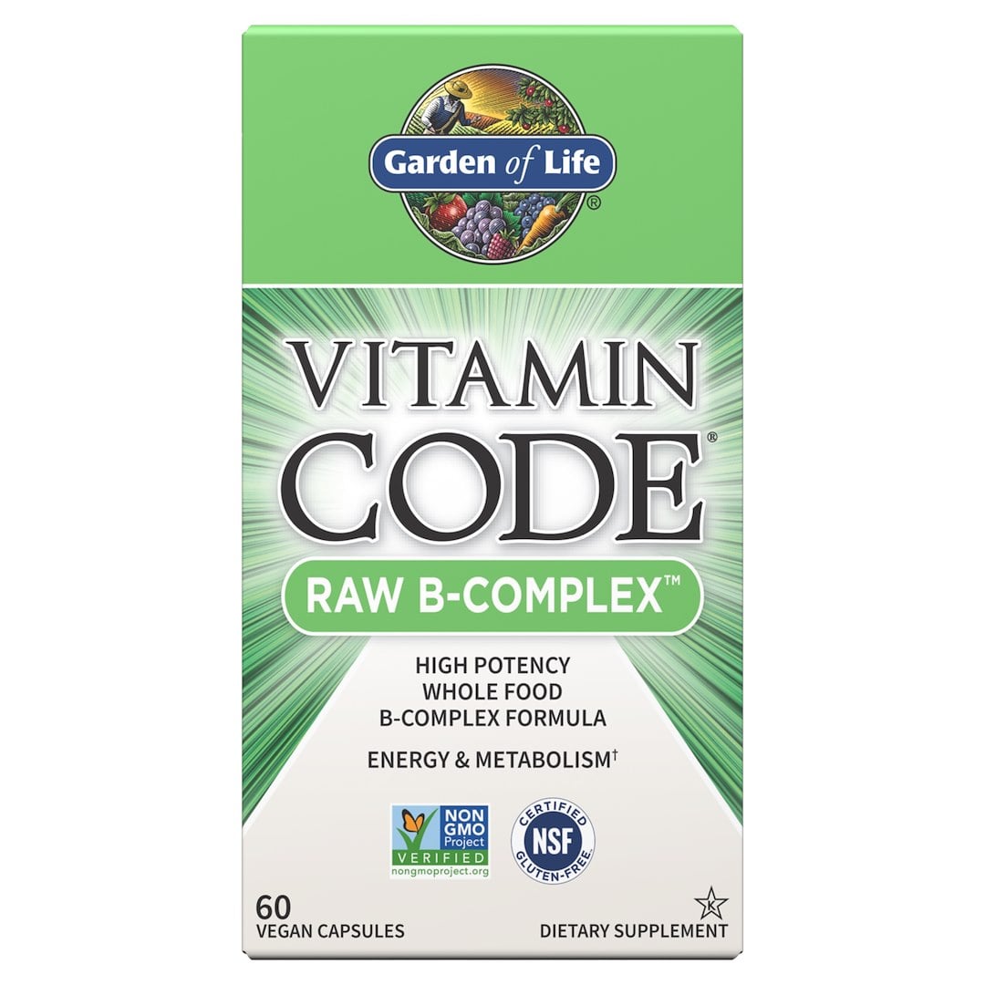 Garden of Life - Vitamin Code Raw B-Kompleks, 60 veganske kapsler