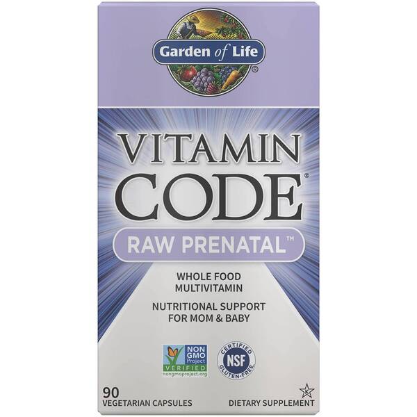 Garden of Life - Vitamin Code Raw Prænatal 90 kapsler