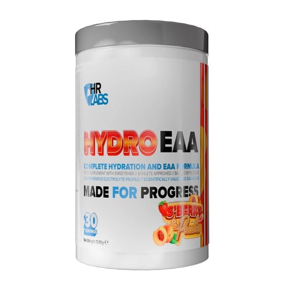 HR Labs - HydroEAA, S'Berry & Peaches - 540g