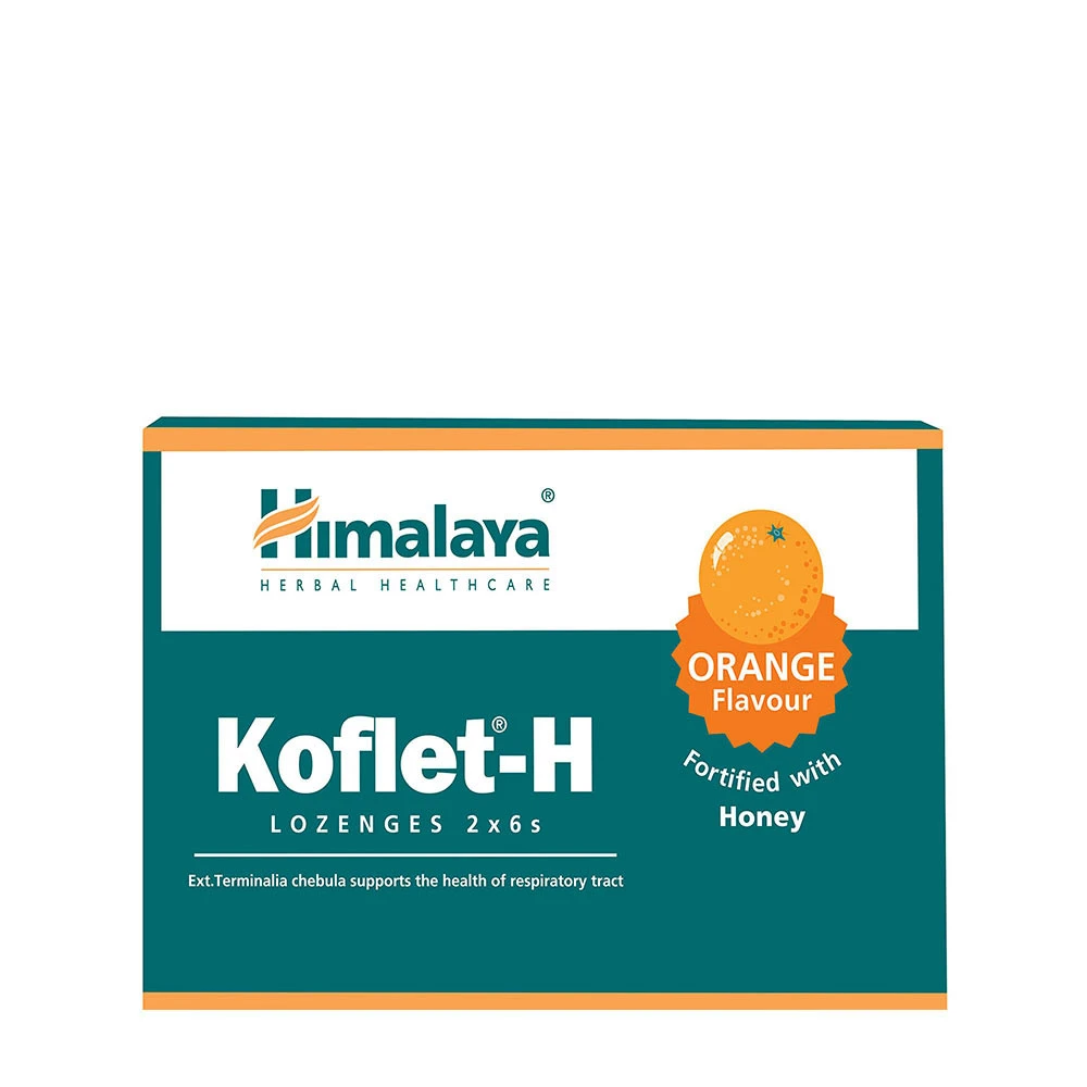 Himalaya - Koflet-H, Orange - 12 lozenges
