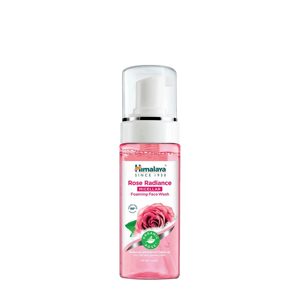 Økologisk Rose Radiance Micellar Skummende Ansigtsvask - 150 ml