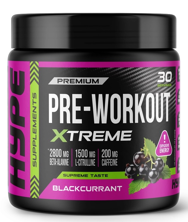 Hype - Pre-Workout Xtreme Solbær 300g
