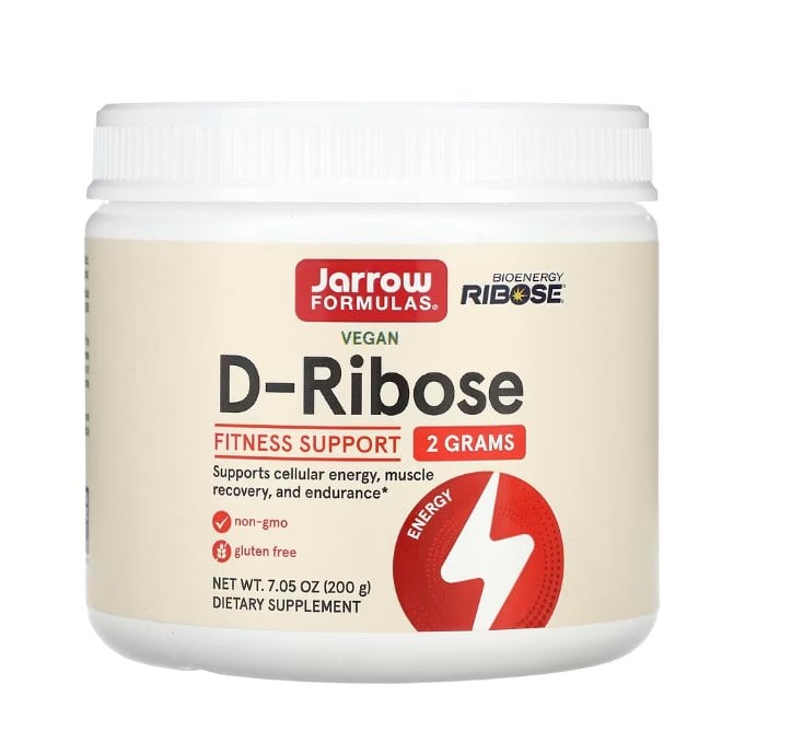 Jarrow Formulas - D-Ribose, Powder - 200g