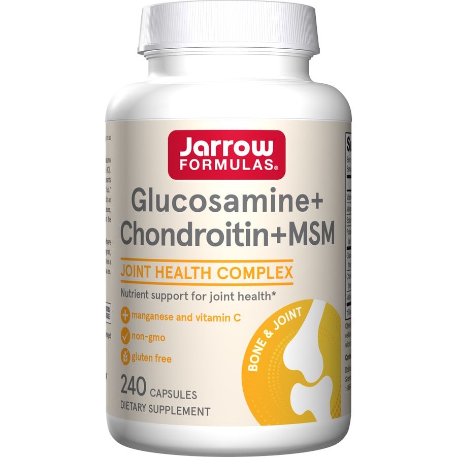 Jarrow Formulas - Glucosamine + Chondroitin + MSM - 240 caps