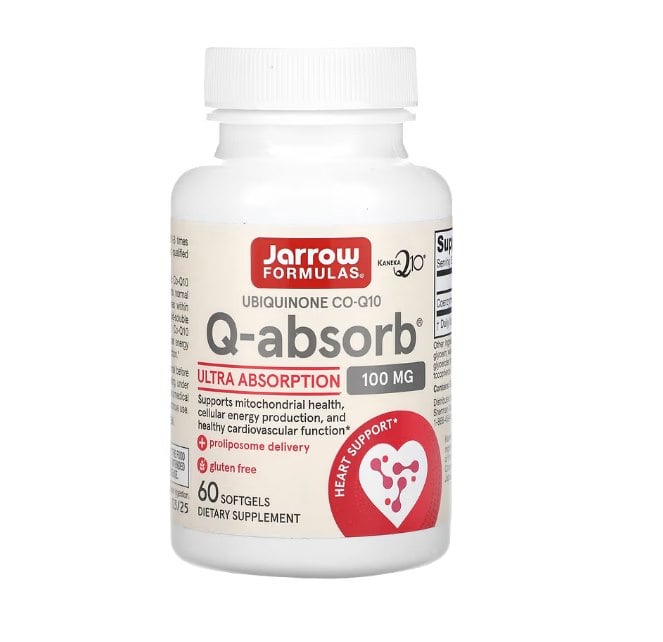 Jarrow Formulas - Q-absorb 100 mg, 60 softgels