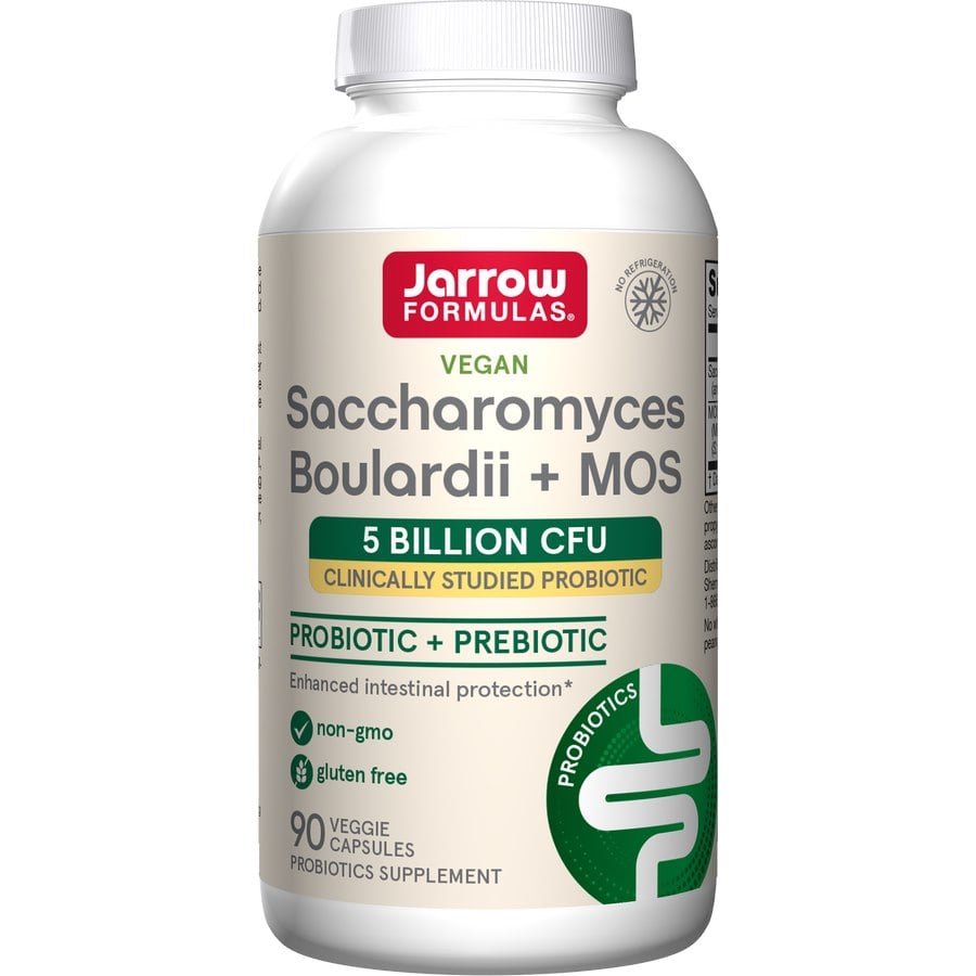 Jarrow Formulas - Saccharomyces Boulardii + MOS 90 kapsler