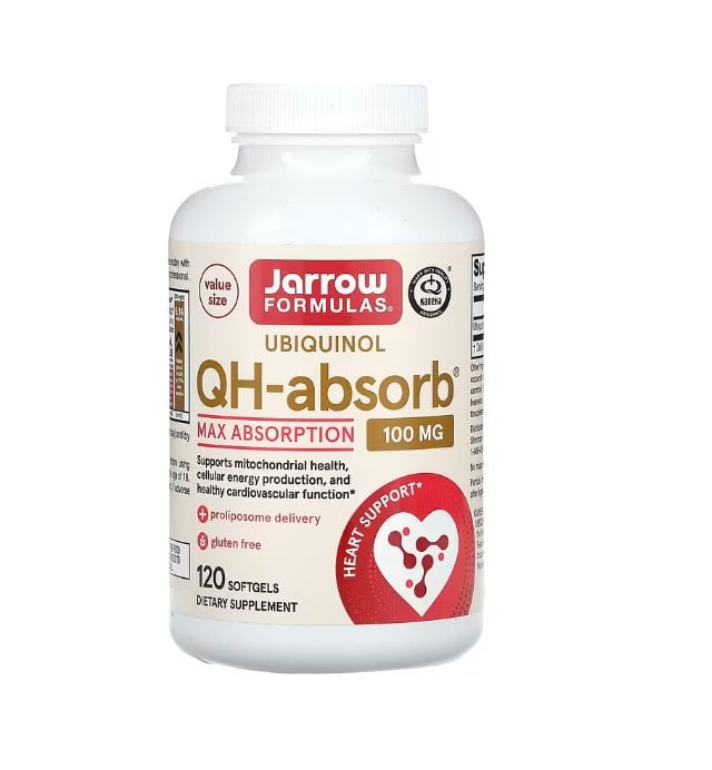 Jarrow Formulas - Ubiquinol QH-Absorb 100 mg - 120 softgels