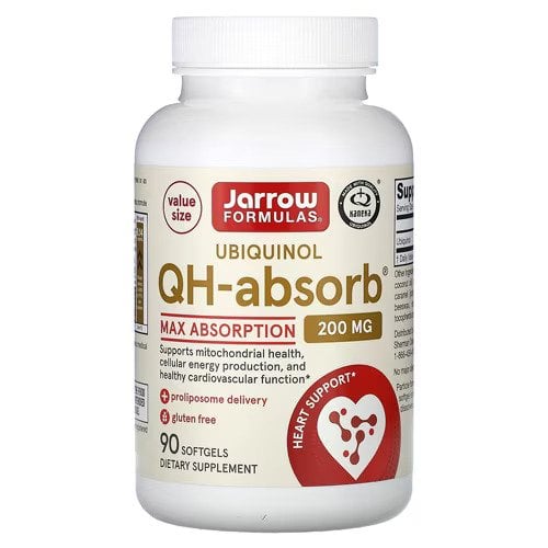 Jarrow Formulas - Ubiquinol QH-absorb, 200mg - 90 softgels