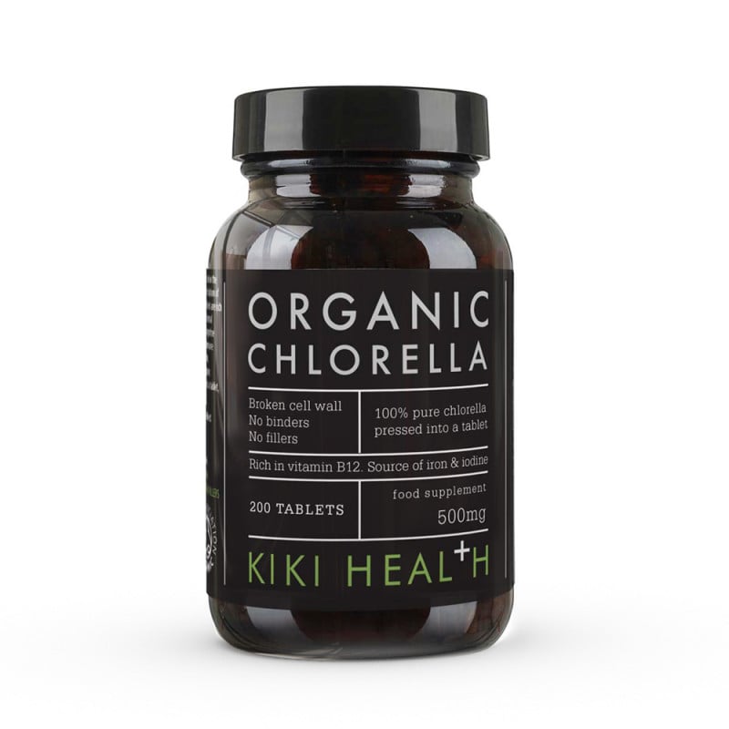 KIKI Health - Chlorella, 500mg - 200 tablets
