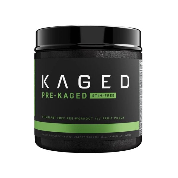 Kaged Muscle - Pre-Kaged Stim-Free Fruit Punch 596g