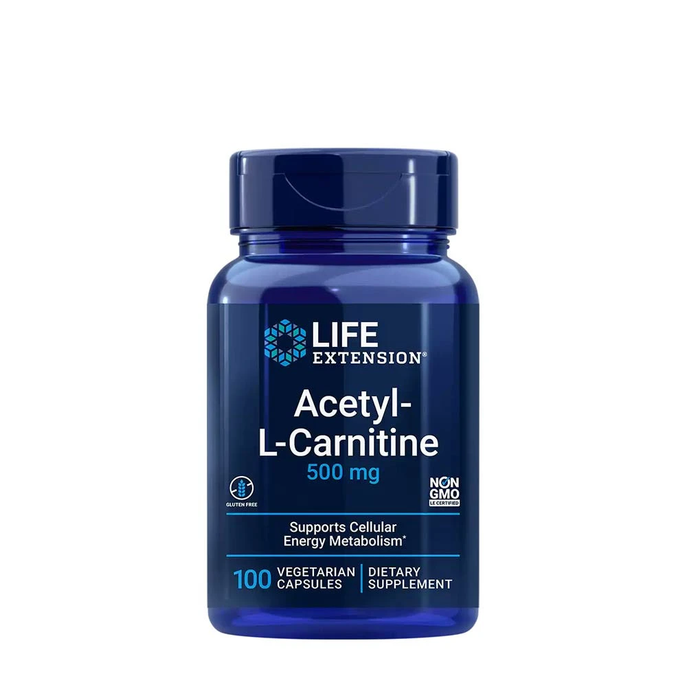 Life Extension - Acetyl-L-Carnitine, 500mg - 100 vcaps