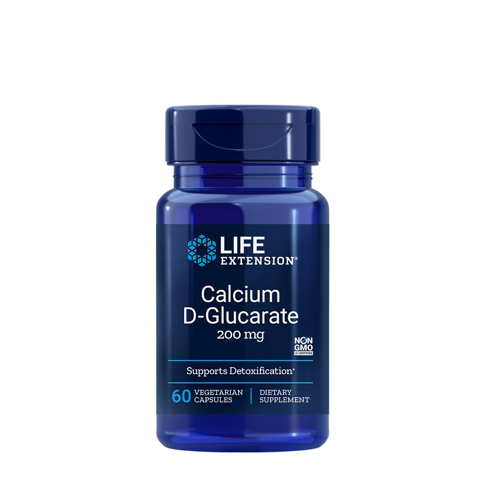 Life Extension - Calcium D-Glucarate, 200mg - 60 vcaps