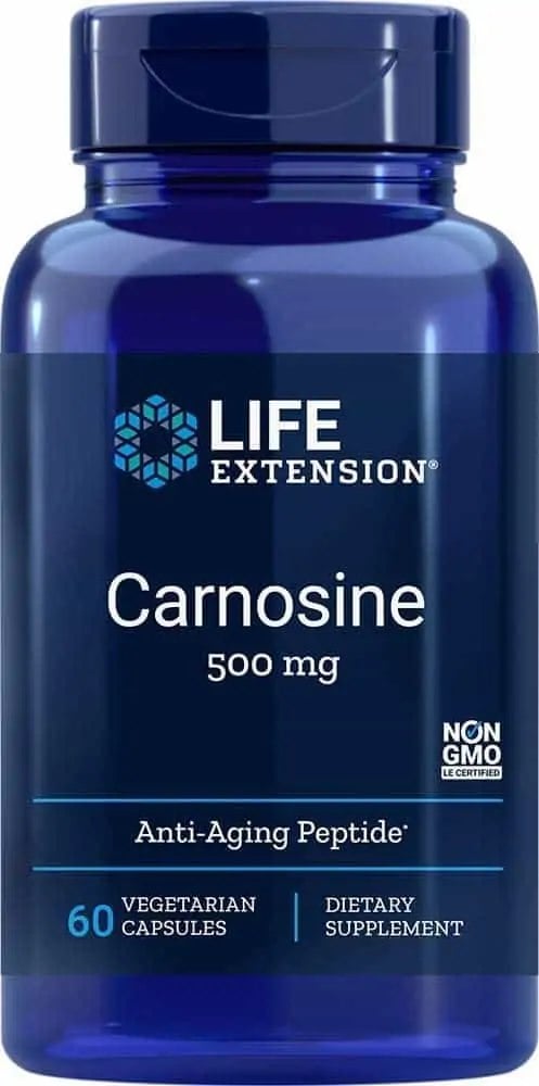 Life Extension - Carnosine, 500mg - 60 vcaps