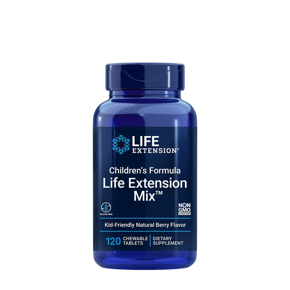 Life Extension - Children's Formula Life Extension Mix, Natural Berry - 120 chewable tabs