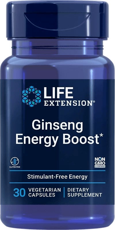 Life Extension - Ginseng Energy Boost 30 vcaps