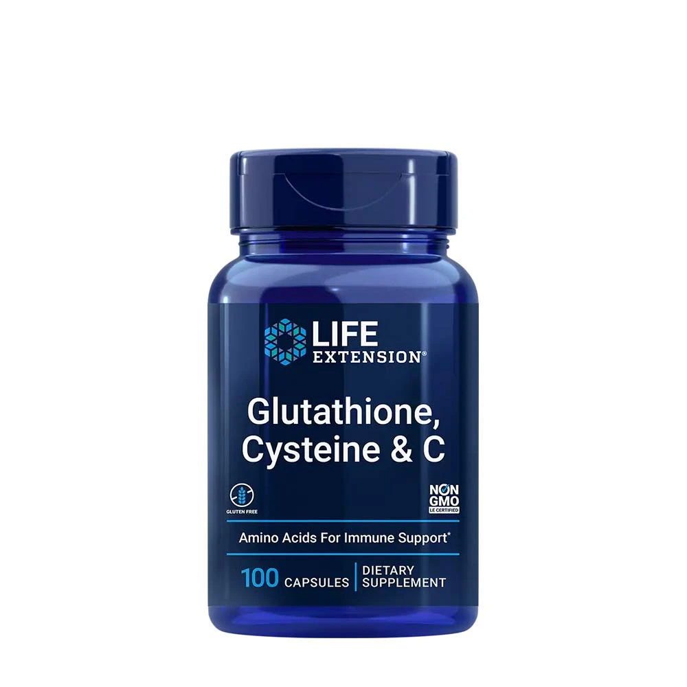 Life Extension - Glutathione, Cysteine & C - 100 caps