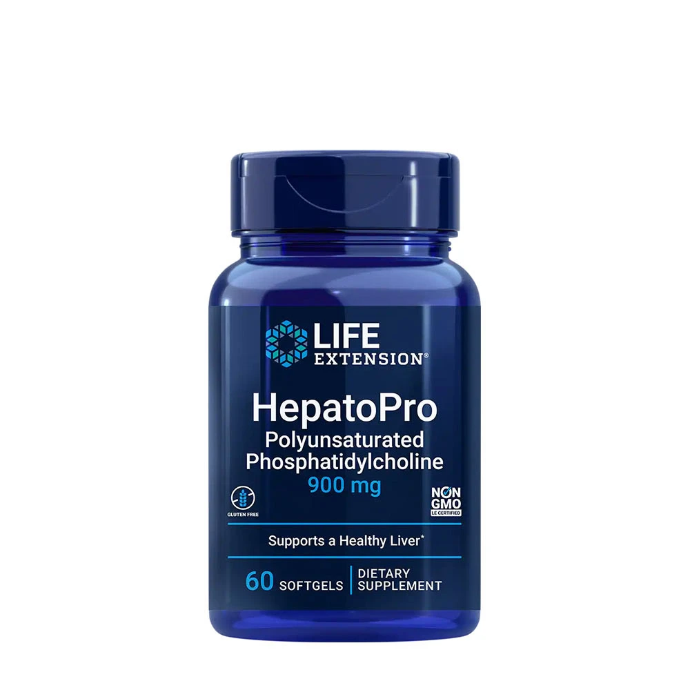Life Extension - HepatoPro Polyunsaturated Phosphatidylcholine, 900mg - 60 softgels