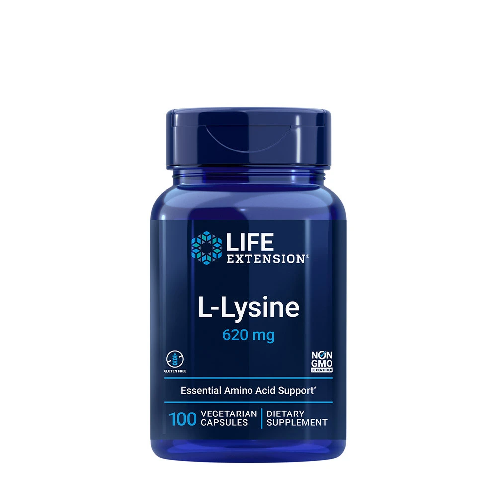 Life Extension - L-Lysine, 620mg - 100 vcaps