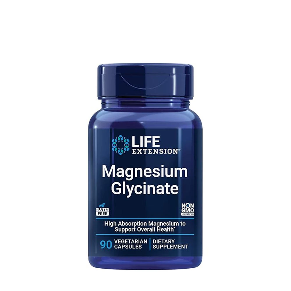 Life Extension - Magnesium Glycinate, 105mg - 90 vcaps