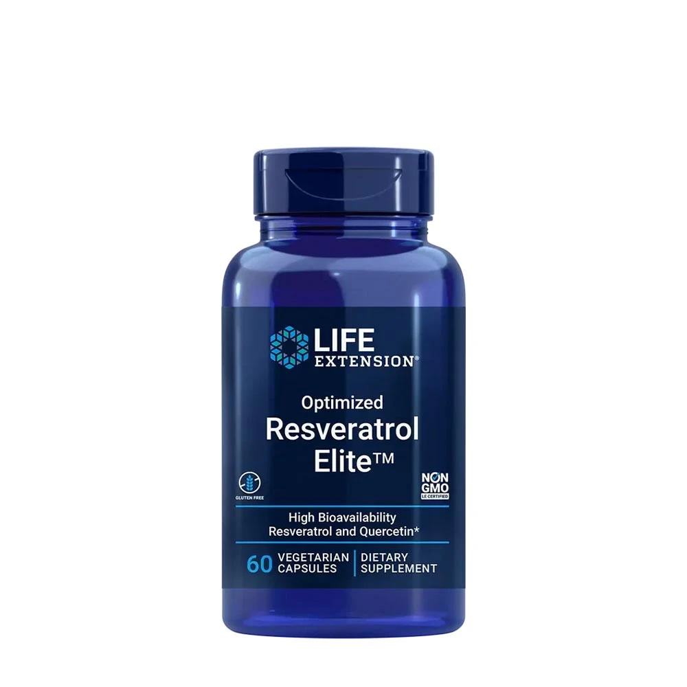Life Extension - Optimeret Resveratrol Elite - 60 kapsler