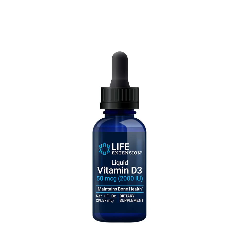Life Extension - Liquid Vitamin D3, 50mcg - 29 ml.