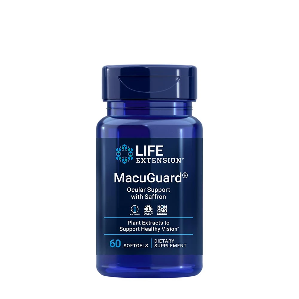 Life Extension - MacuGuard Ocular Support with Saffron - 60 softgels