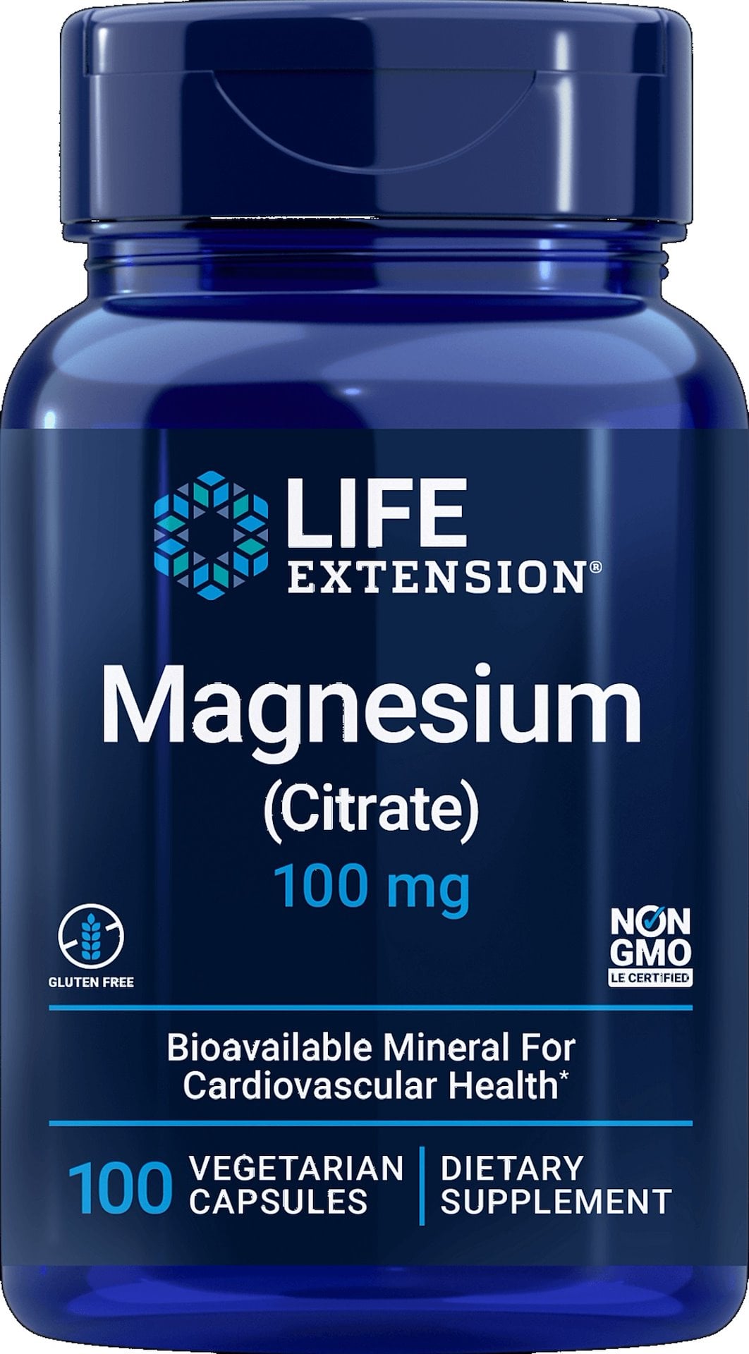 Life Extension - Magnesiumcitrat 100 mg, 100 vcaps