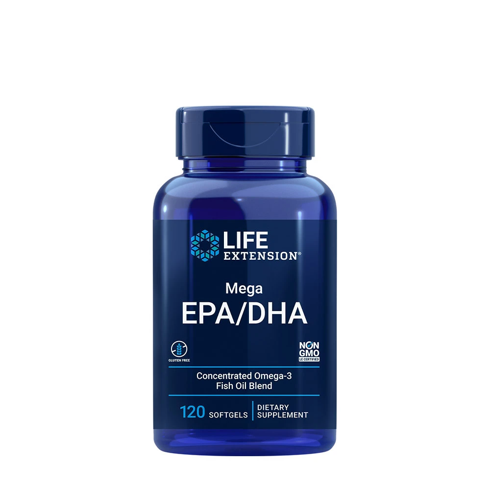 Life Extension - Mega EPA/DHA - 120 softgels