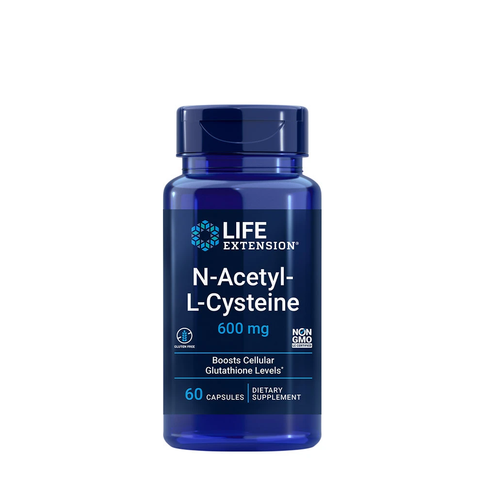 Life Extension - N-Acetyl-L-Cysteine, 600mg - 60 caps