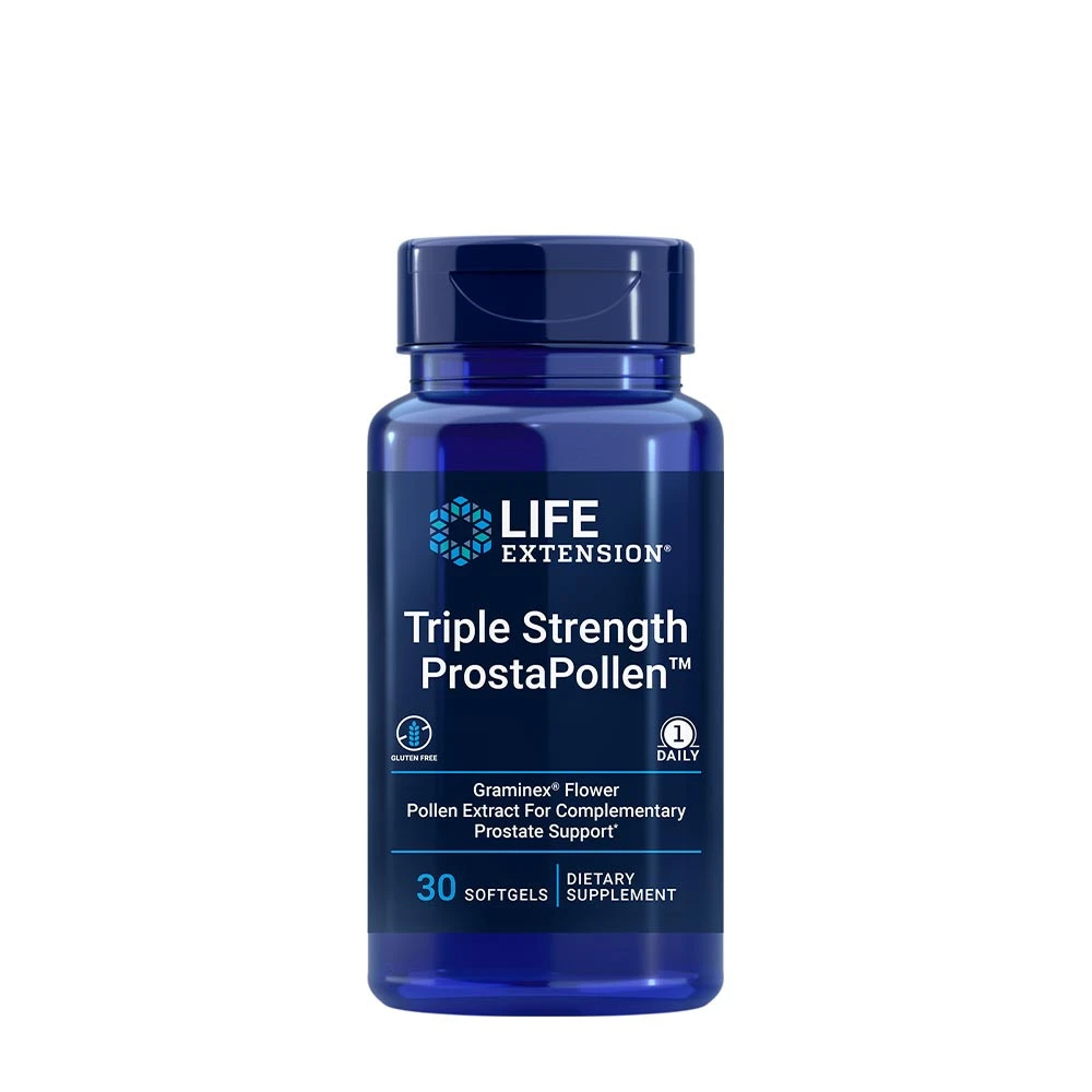Life Extension - ProstaPollen Triple Strength - 30 softgels
