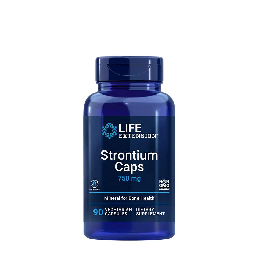 Life Extension - Strontium Caps, 750mg - 90 vcaps