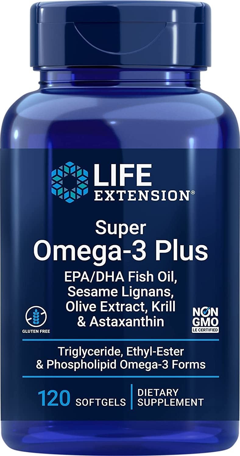 Life Extension - Super Omega-3 Plus - 120 softgels