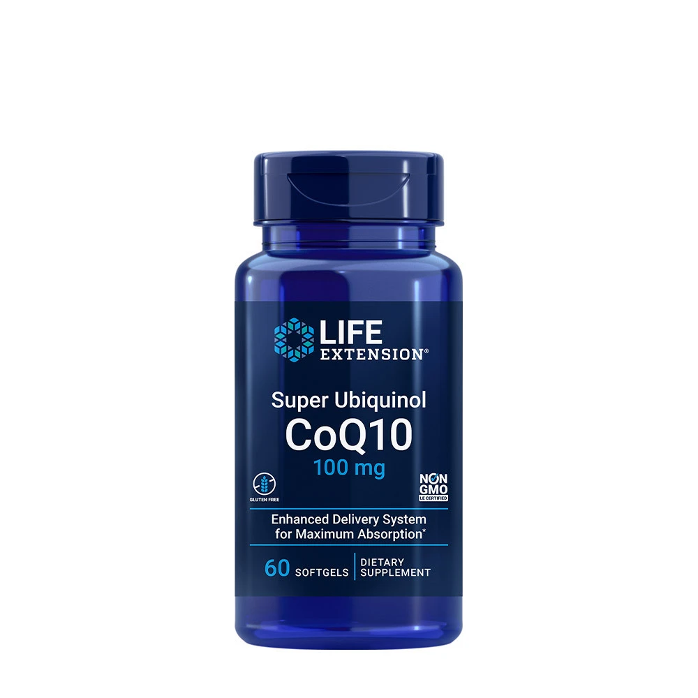 Life Extension - Super Ubiquinol CoQ10, 100mg - 60 softgels