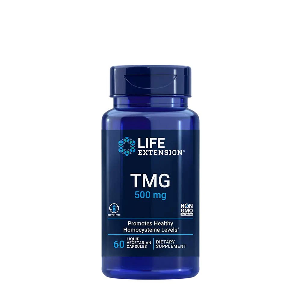 Life Extension - TMG, 500mg - 60 liquid vcaps
