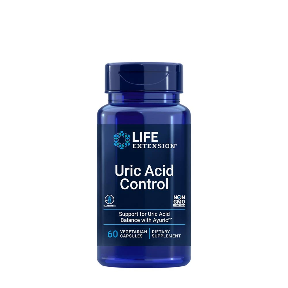 Life Extension - Uric Acid Control - 60 vcaps