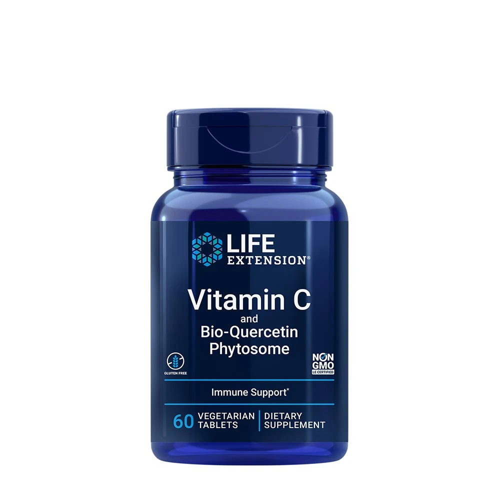 Life Extension - Vitamin C and Quercetin Phytosome - 60 vegetarian tabs