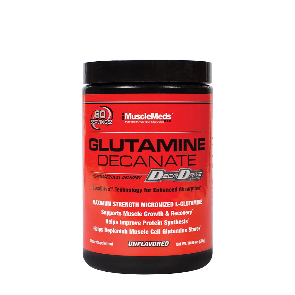 MuscleMeds - Glutamine Decanate, Unflavored - 300g