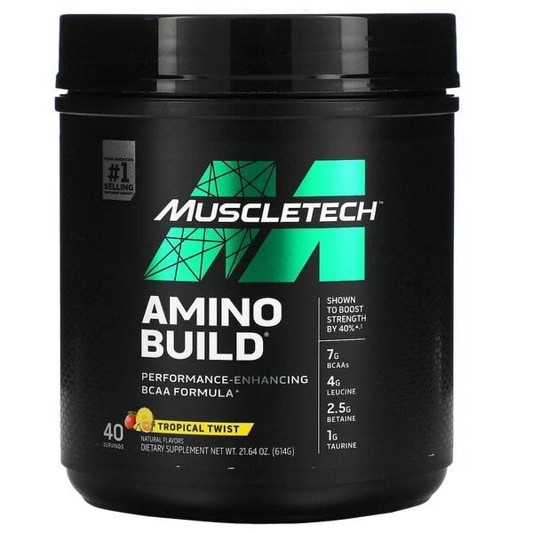 MuscleTech - Amino Build Tropical Twist 614g