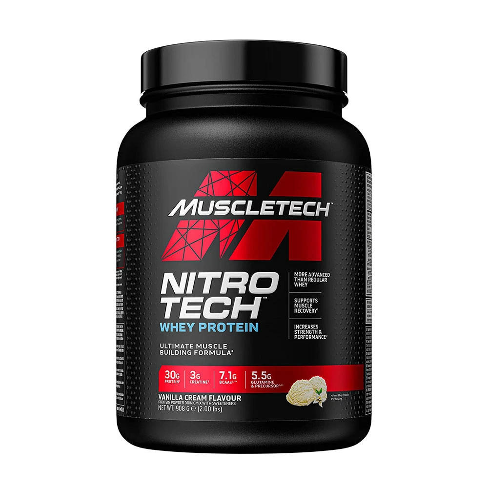 MuscleTech - Nitro-Tech, Vanilla Cream - 908g