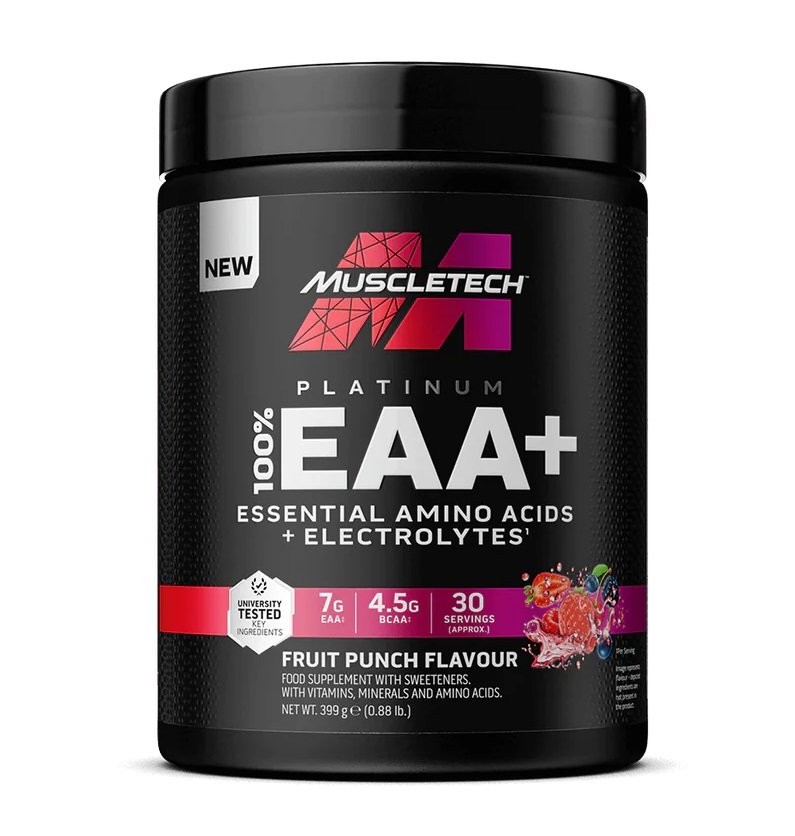 MuscleTech - Platinum 100% EAA+, Fruit Punch - 399g