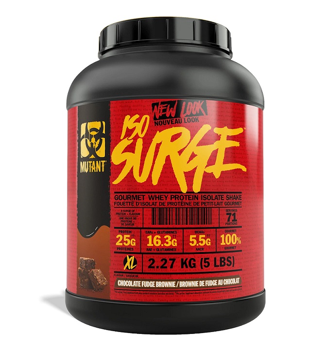 Mutant - Hardcore Iso, Chocolate Fudge Brownie - 2270g billede
