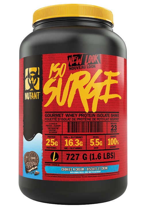 Mutant - Iso Surge, Cookies & Cream - 727g billede