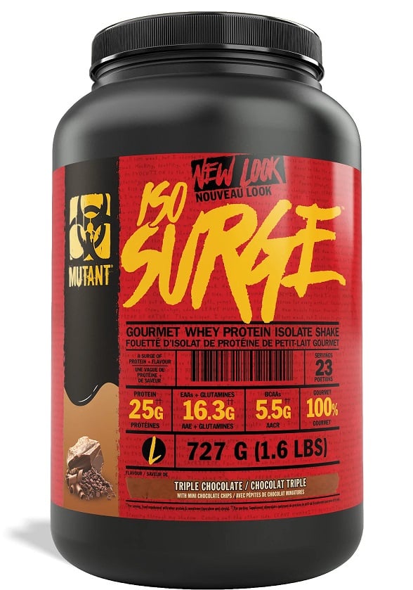 Mutant - Hardcore Iso, Triple Chocolate - 727g