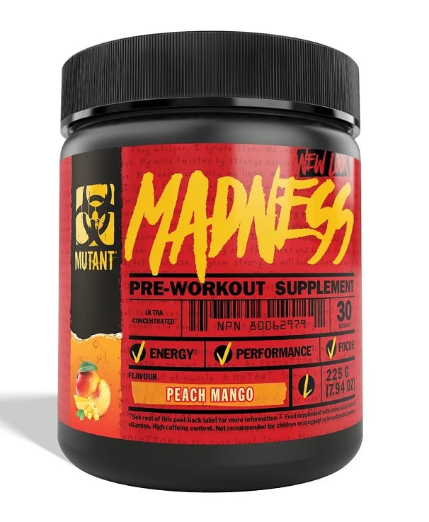 Mutant - Mutant Madness, Peach Mango - 270g