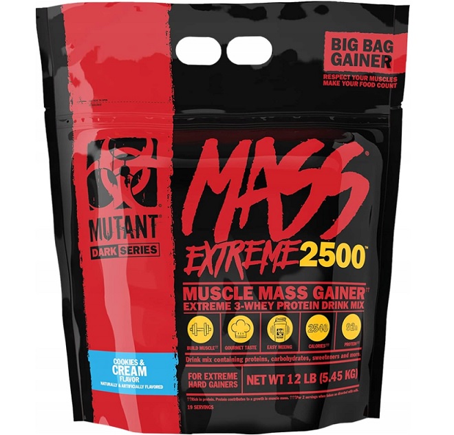 Mutant - Mass Extreme 2500 Cookies & Cream, 5450g billede