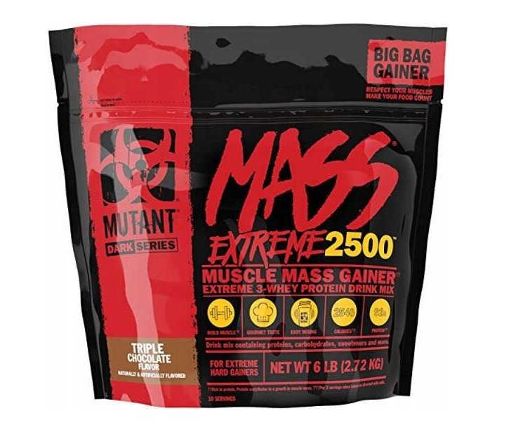 Mutant - Mass Extreme 2500 Triple Chocolate 2720g billede