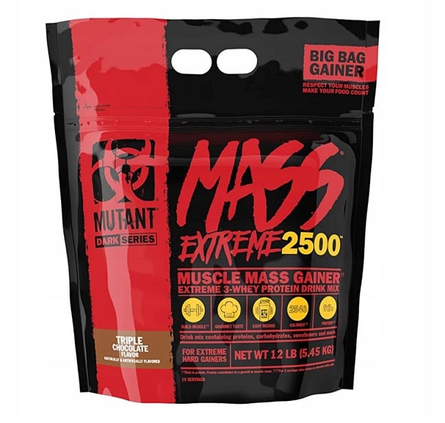 Mutant - Mass Extreme 2500 Triple Chocolate 5450g billede