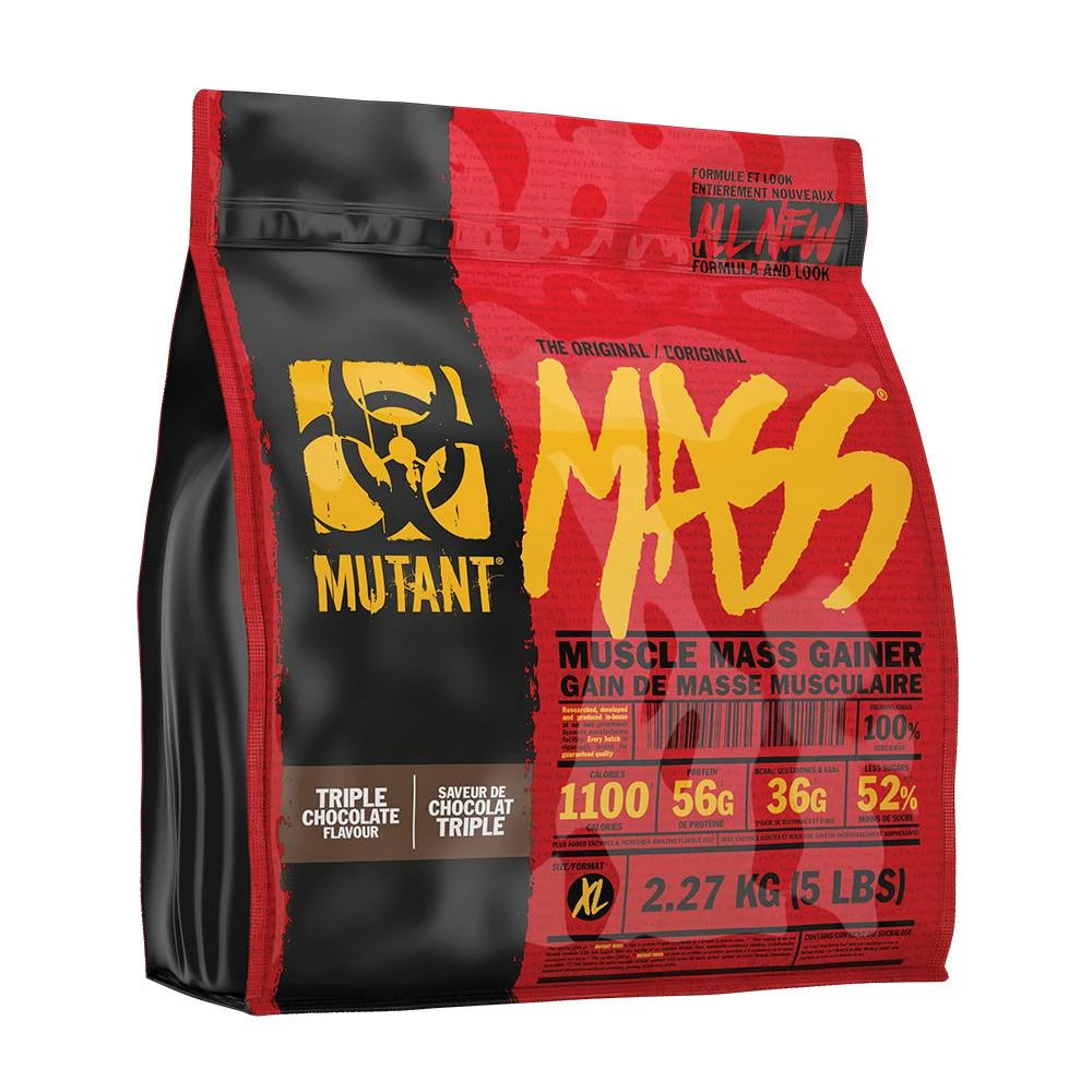 Mutant - Mutant Mass, Triple Chocolate - 2270g billede