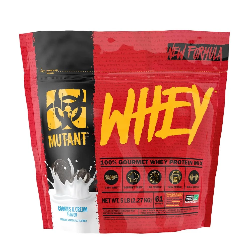 Mutant - Mutant Whey, Cookies & Cream - 2270g billede
