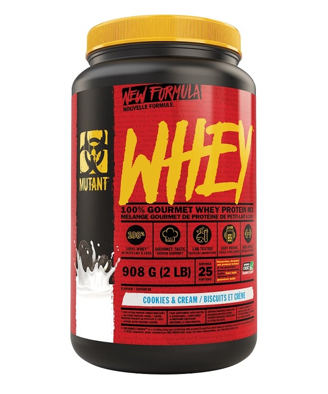 Mutant - Mutant Whey, Cookies & Cream - 908g
